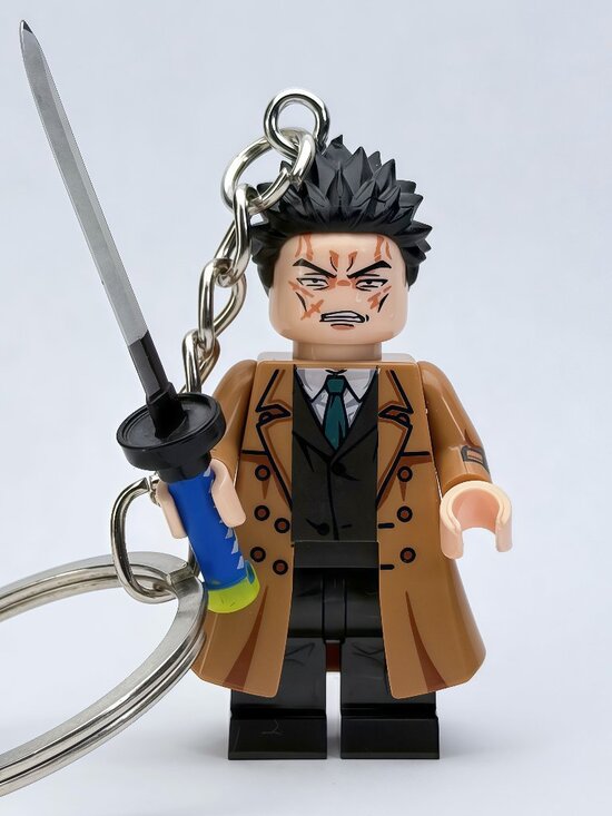 Other - Jujutsu Kaisen Atsuya Kusakabe Custom Minifigure Keychain